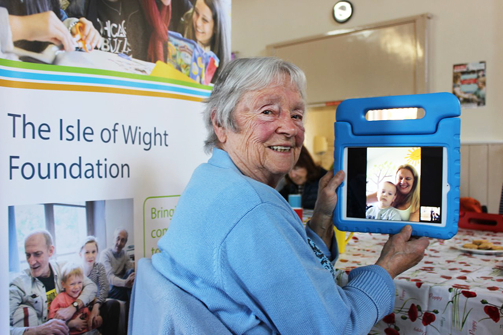 FOUNDATION GRANTS HELPS CONNECT OLDER RESIDENTS WITH MAINLAND FAMILY