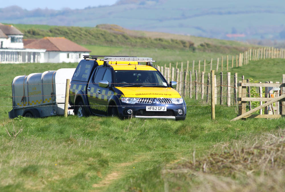 LARGE CLIFF FALL NEAR BRIGHSTONE