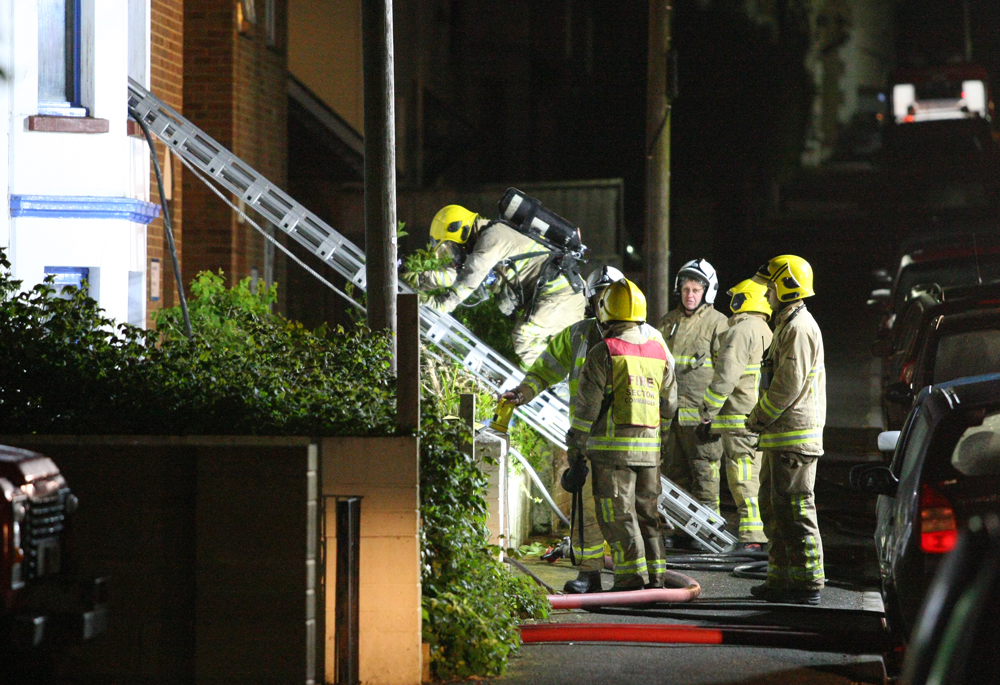 PROPERTY BLAZE BREAKS OUT IN SHANKLIN