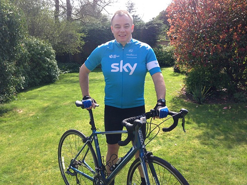 STEVE’S RANDONNEE CHALLENGE AHEAD OF 100-MILE RIDE