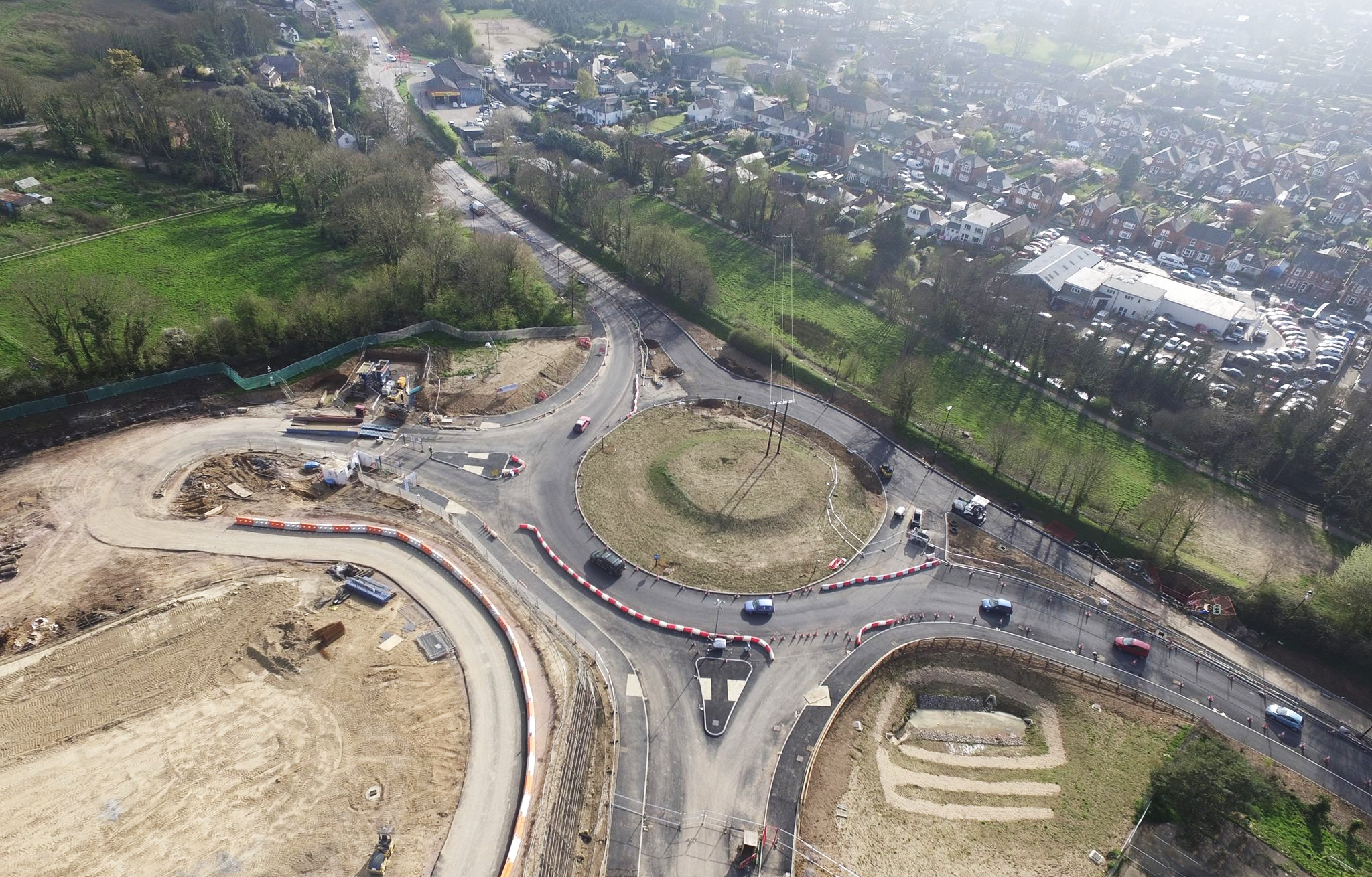 WORKS AT ST GEORGE’S WAY NEARING COMPLETION