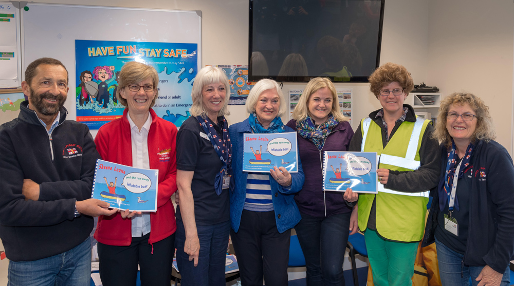 CHILDREN’S BOOK PROMOTING SEA SAFETY PRODUCED BY COWES RNLI
