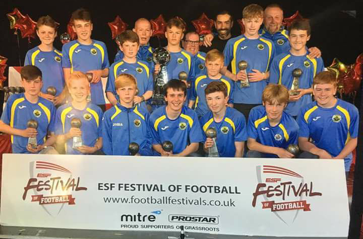 NEWPORT’S YOUTH TEAM HEADING TO FOOTBALL FESTIVAL GRAND FINALE
