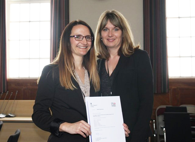 ISLAND REGISTRAR GAINS PRESTIGIOUS AWARD