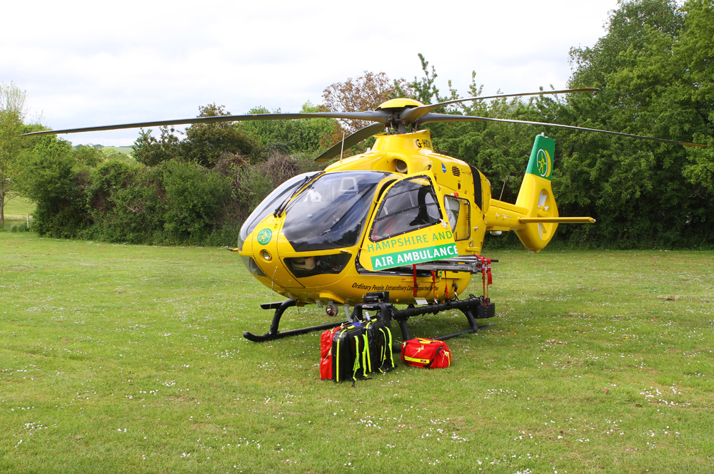 MAN AIRLIFTED TO HOSPITAL FROM BRADING