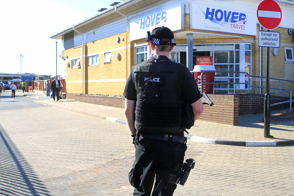 VISIBLE ARMED POLICE PRESENCE INCREASED ON THE ISLE OF WIGHT