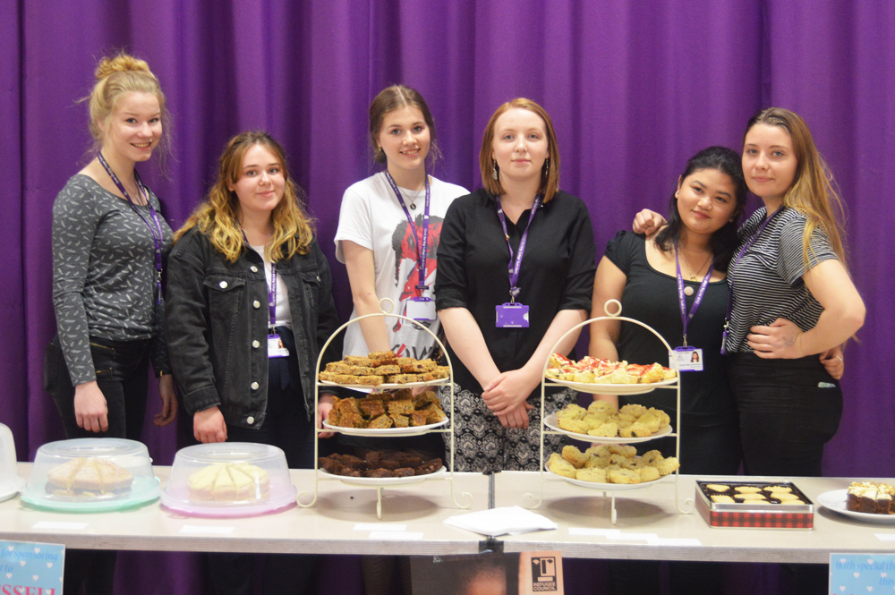 SIXTH FORM STUDENTS HOLD SUCCESSFUL COFFEE AND CAKE EVENING
