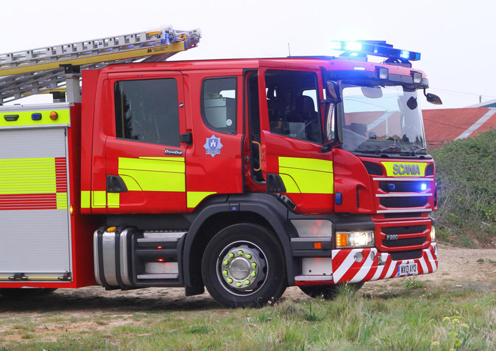 UNDERGROWTH BLAZE BREAKS OUT IN ST LAWRENCE