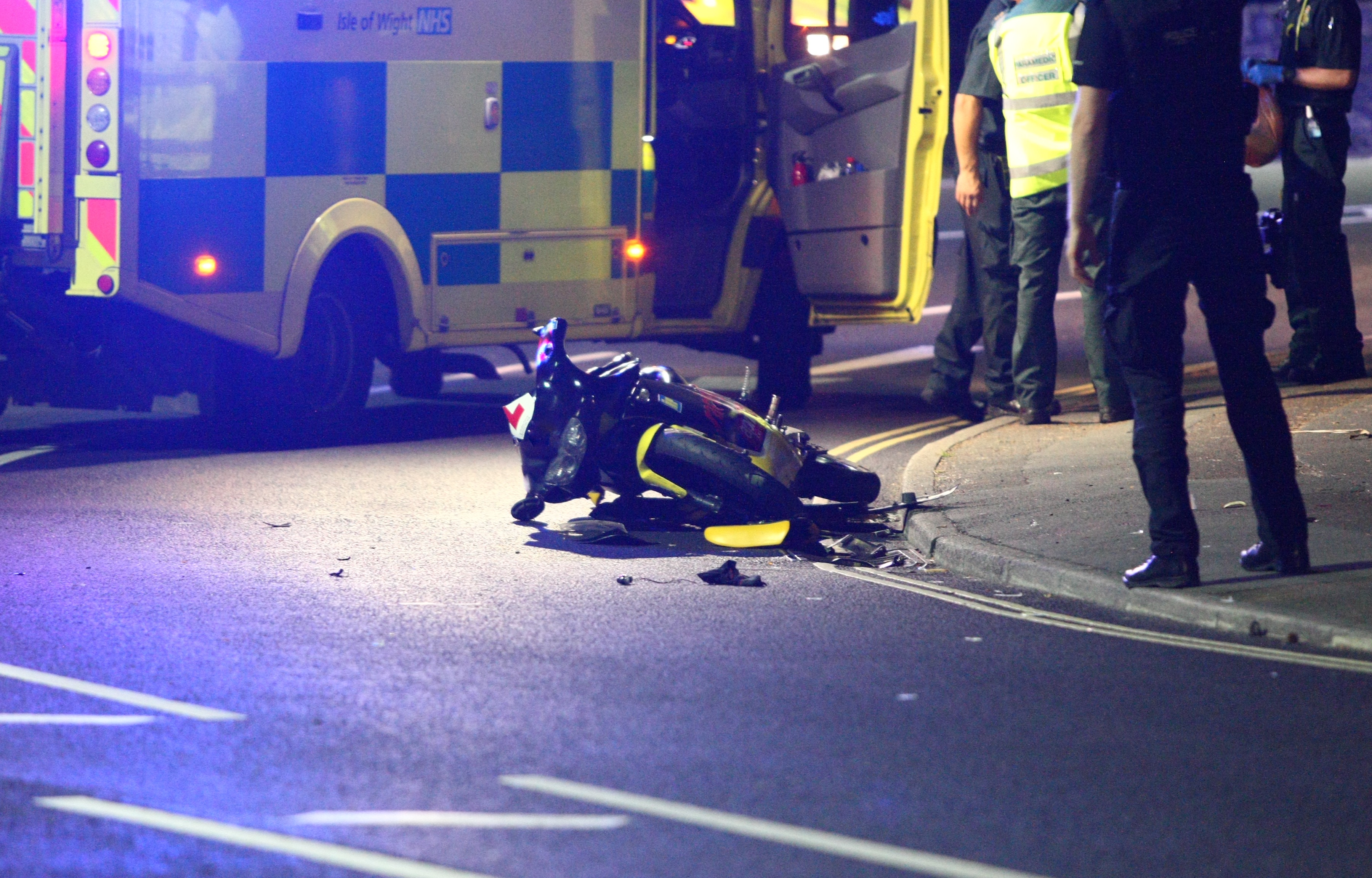 SERIOUS MOTORCYCLE CRASH CLOSES RYDE ESPLANADE