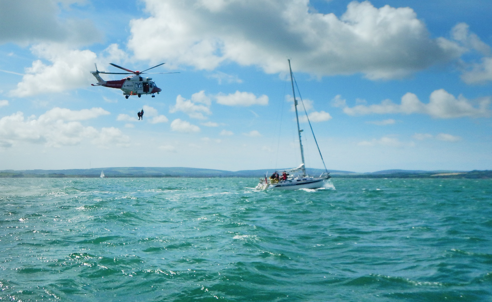 COWES LIFEBOAT RESPONDS TO CAPSIZED KAYAKER EMERGENCY