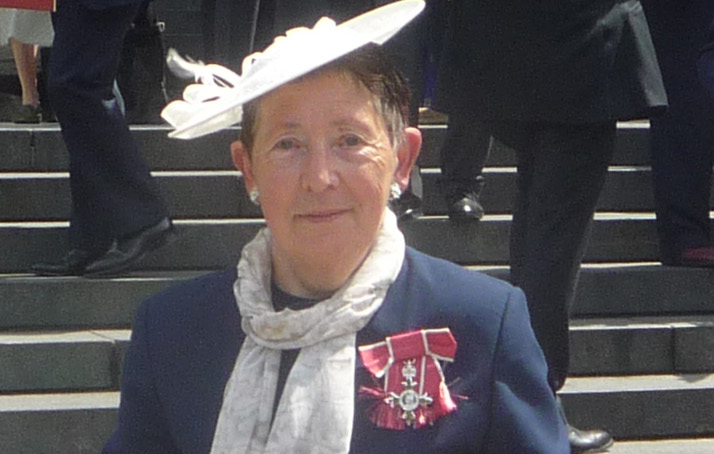 SUZANNE REPRESENTS THE ISLAND AT ST PAUL’S HONOURS CEREMONY
