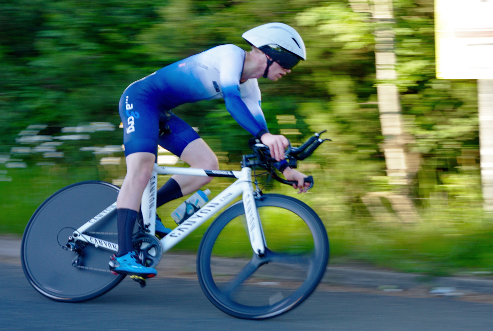 ARTHUR SECURES RESPECTABLE FINISH IN 10 MILE TIME TRIAL
