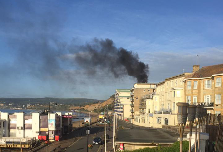 BLACK SMOKE OVER SANDOWN PROMPTS INVESTIGATION BY COUNCIL