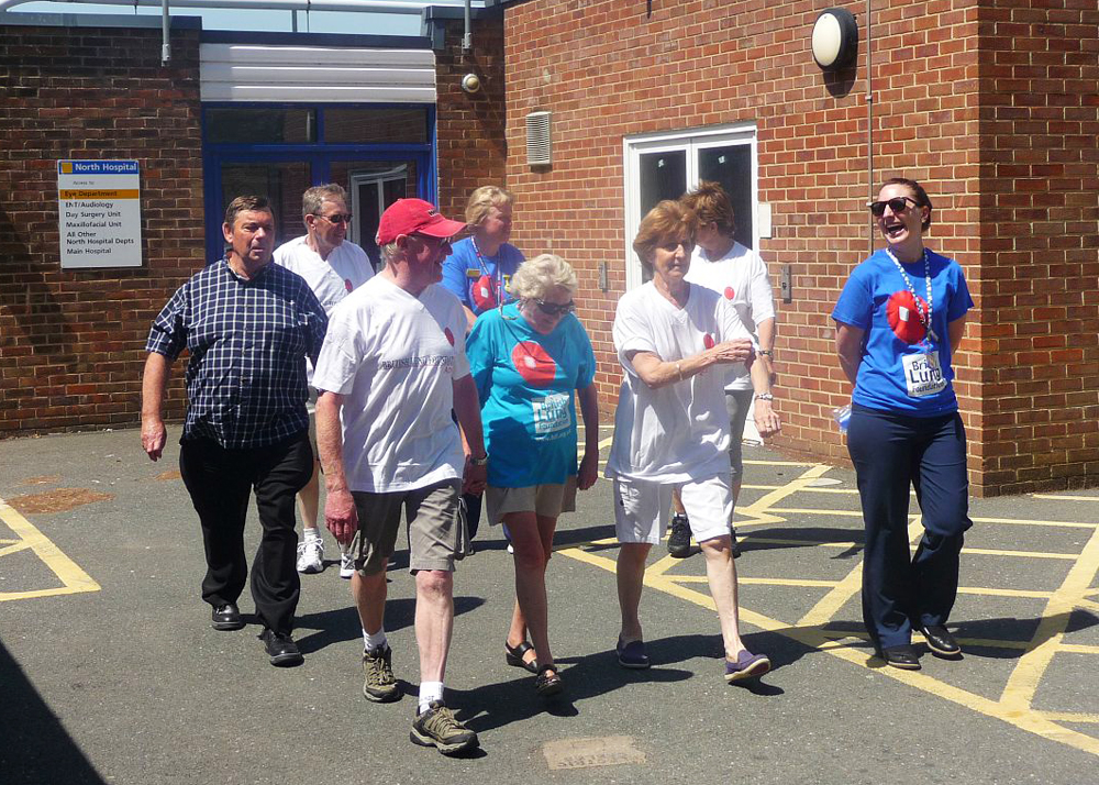 SUCCESSFUL ‘TAKE STEPS’ DAY ENDS WITH CHEQUE PRESENTATIONS