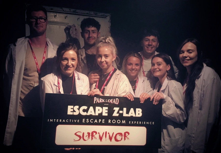 FEAR AND THRILL PART OF THE BRAND NEW ESCAPE ROOM EXPERIENCE