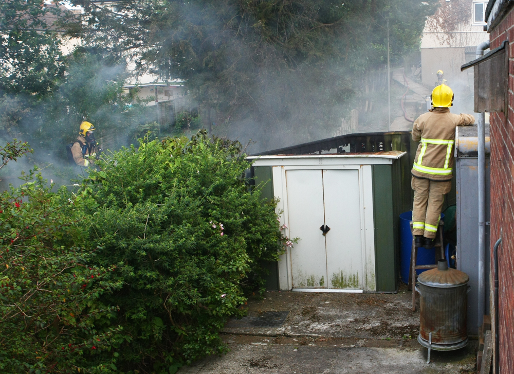FIRE IN GARDEN OF RYDE PROPERTY