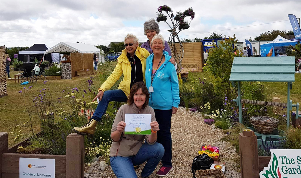 HOSPICE GARDENERS’ GLEE AT GOLD