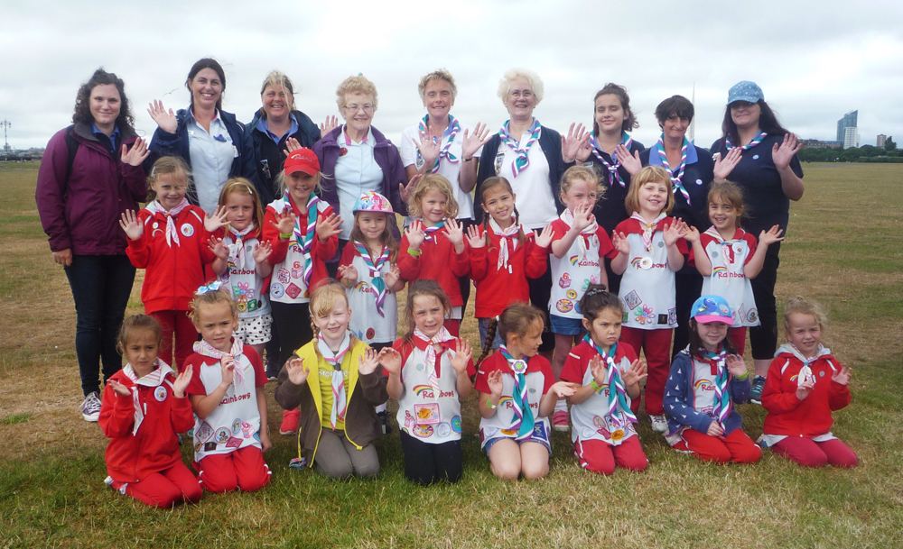 30 YEARS OF GIRLGUIDING’S RAINBOWS CELEBRATED