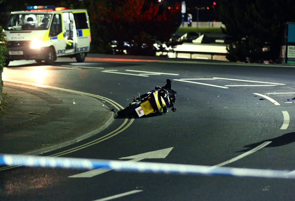 TEEN FLOWN TO SOUTHAMPTON HOSPITAL FOLLOWING MOTORCYCLE CRASH