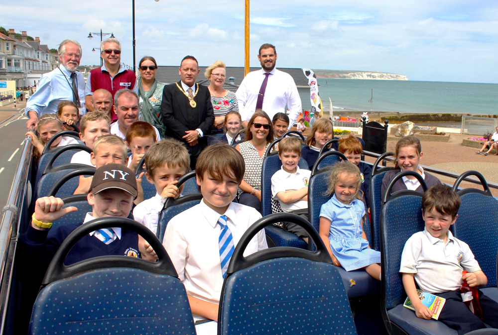 CELEBRATIONS AS THE SHANKLIN BREEZER RETURNS FOR THE SUMMER SEASON