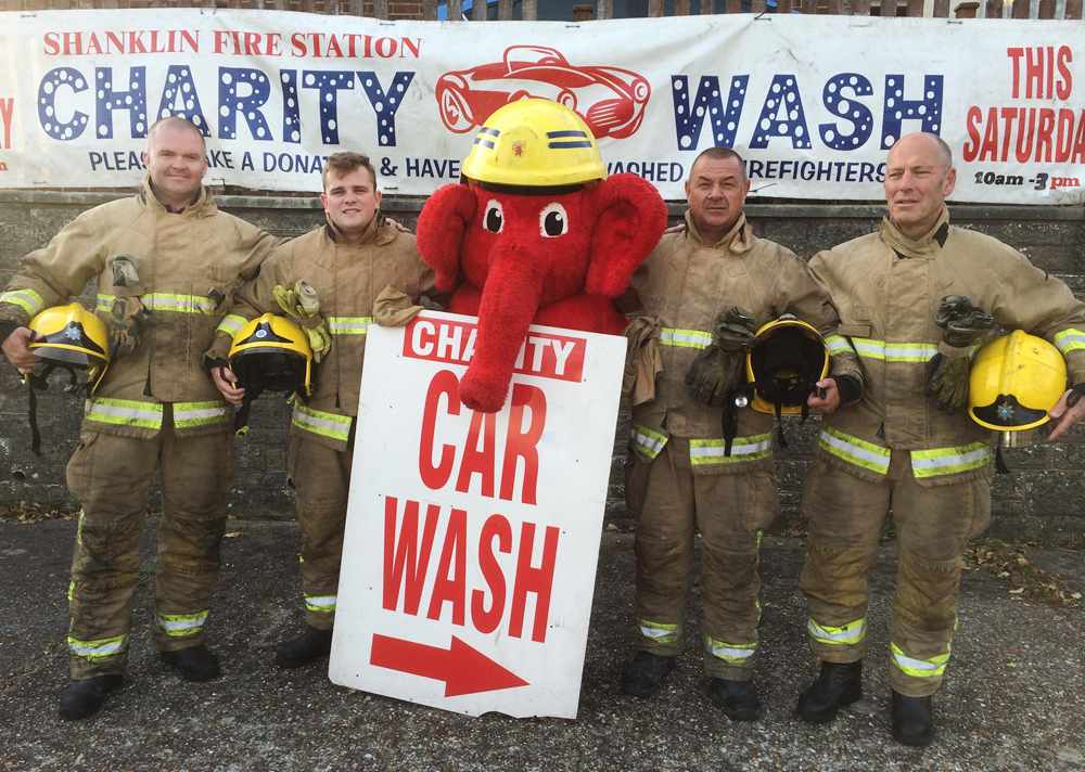 SHANKLIN FIREFIGHTERS TO HOLD CHARITY CAR WASH ON SATURDAY