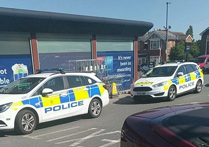 MAN TASERED ‘3 TIMES’ IN TESCO WOOTTON STORE