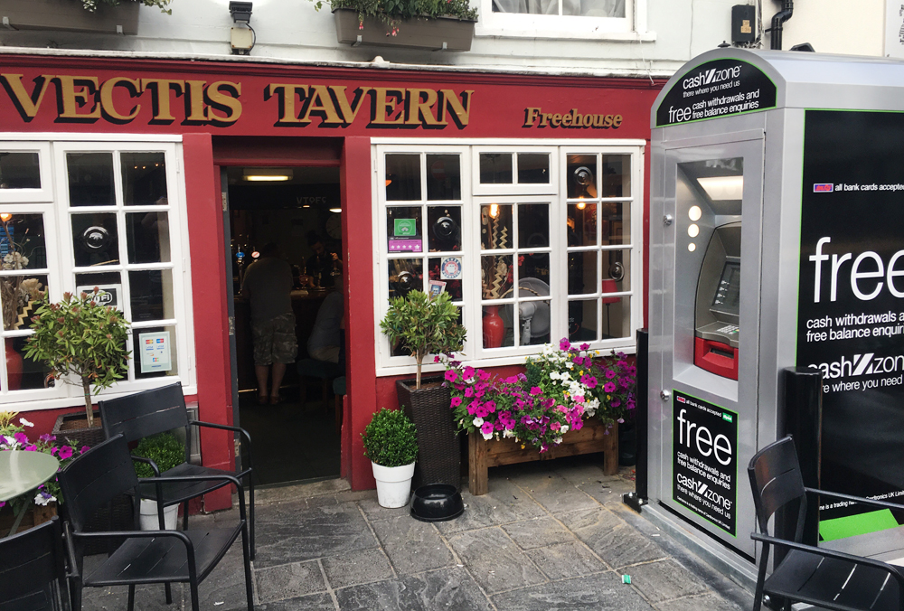 PUB BRINGS MONEY BACK TO COWES, LITERALLY