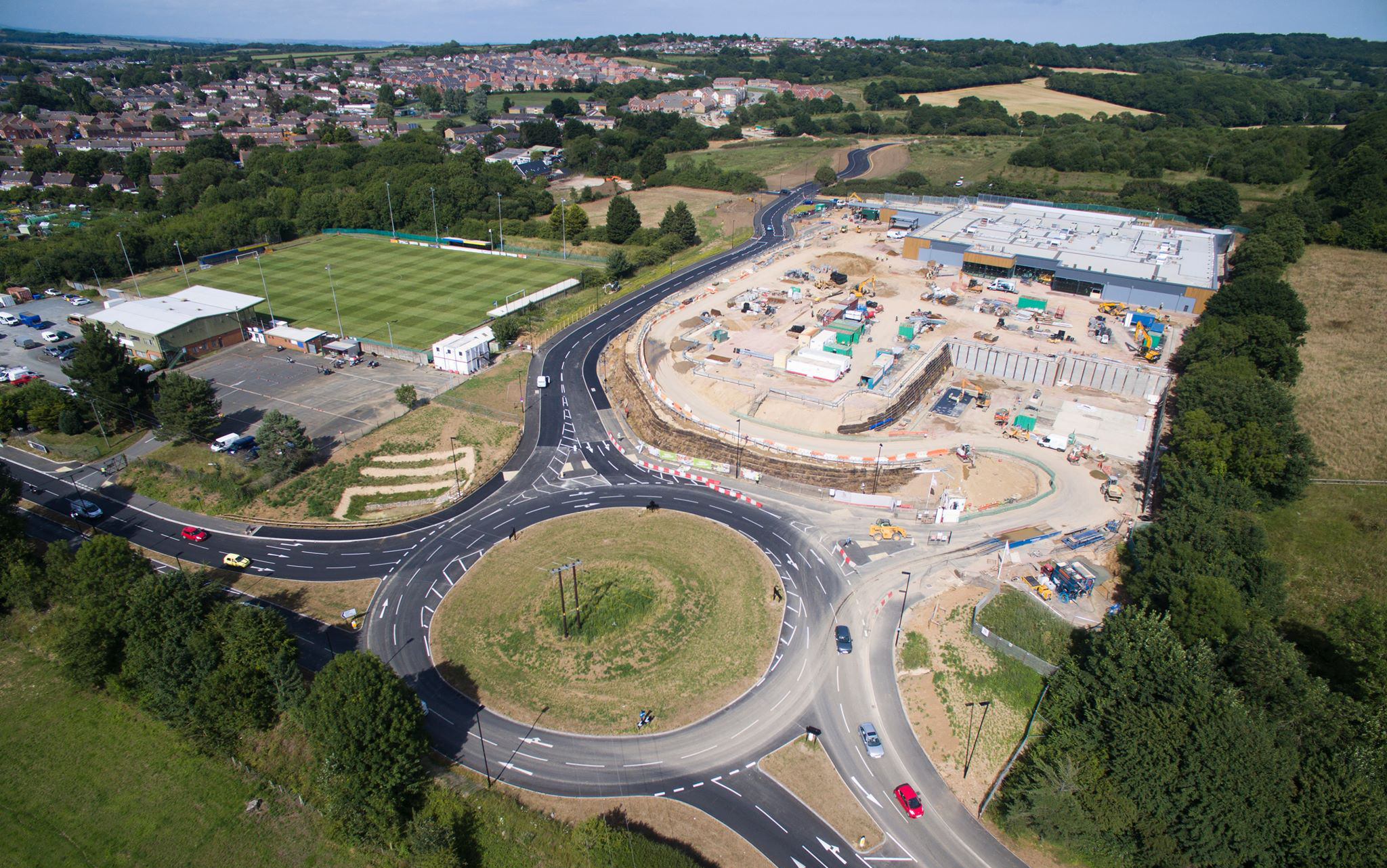 NEWPORT’S NEW SPINE ROAD OPENS TO MOTORISTS