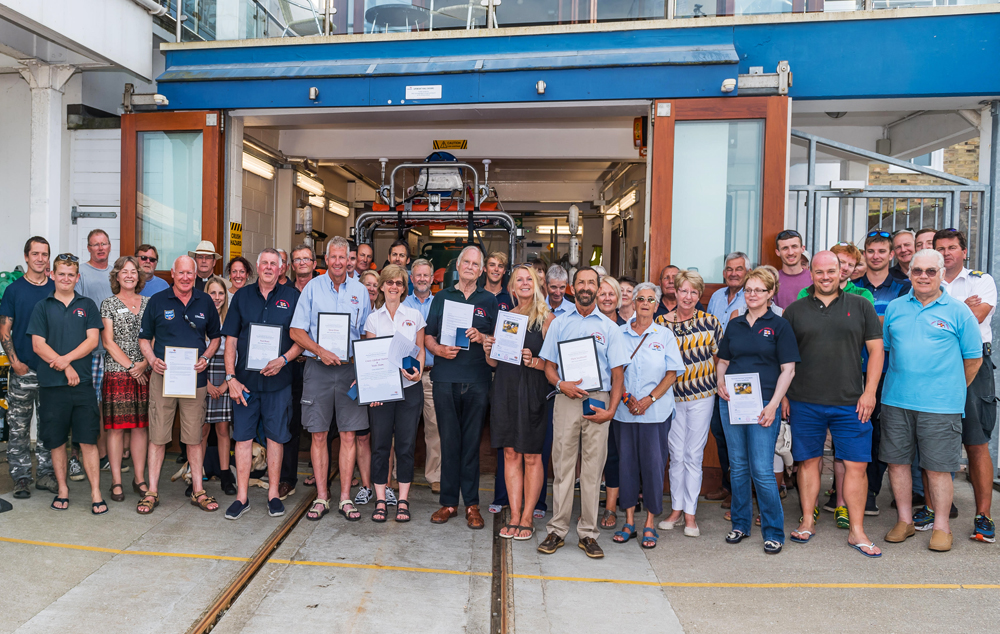 VOLUNTARY SERVICE AT COWES LIFEBOAT STATION RECOGNISED