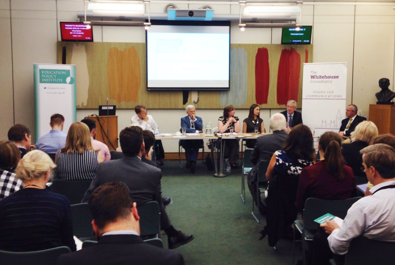 HOUSE OF COMMONS EVENT KEEPS THE PRESSURE ON TO RENEW SCHOOLS FUNDING