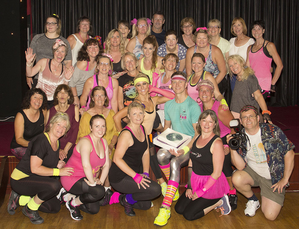 FITSTEPS MEMBERS MEET STRICTLY’S IAIN AND NATALIE