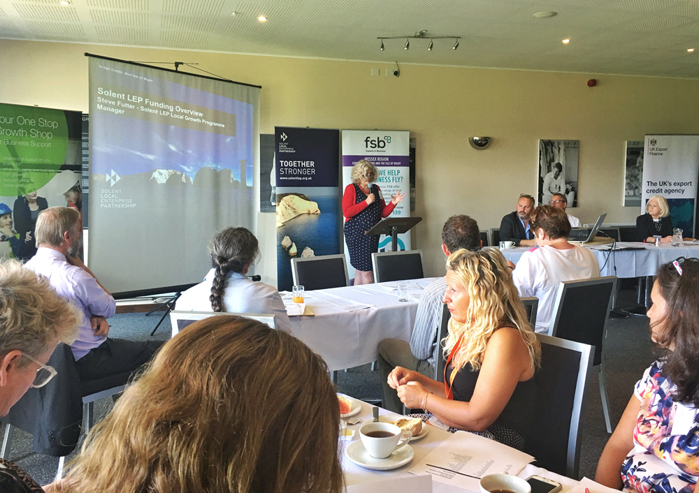 ISLAND BUSINESSES HEAR ABOUT LOCAL SUPPORT