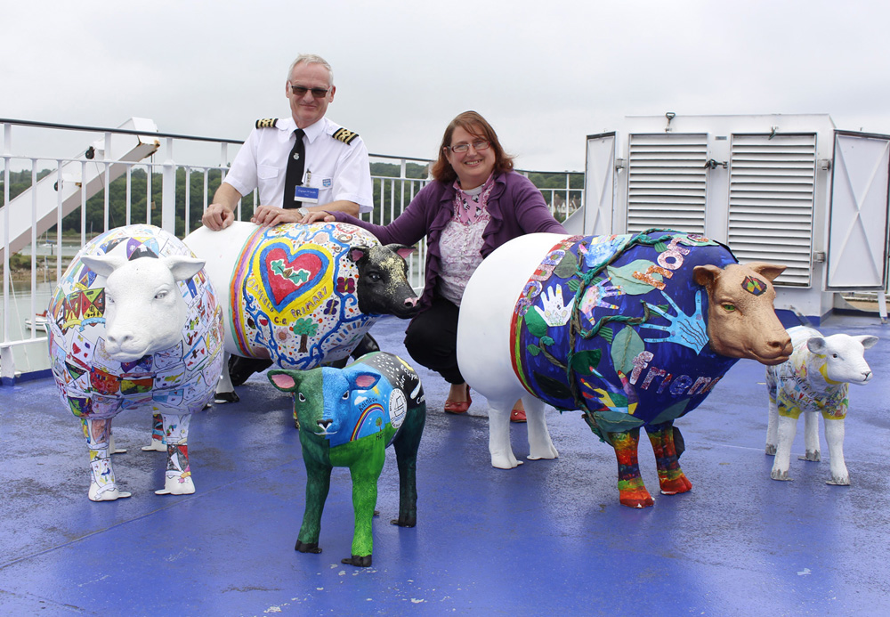 UNUSUAL CARGO ON BOARD WIGHTLINK’S FISHBOURNE FERRY