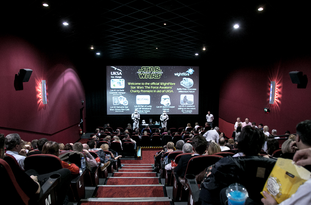 STAR WARS CHARITY PREMIERE TO BE HELD IN NEWPORT