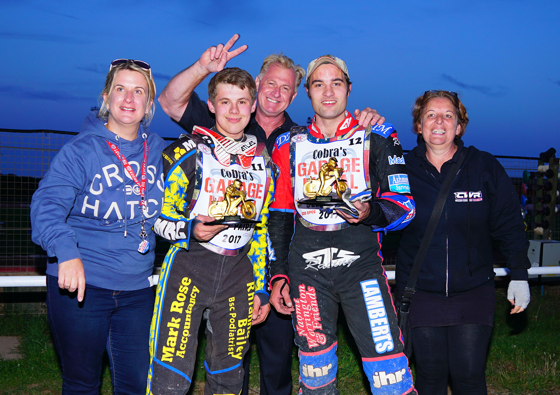 ‘SPEEDWAY WIDOWS’ TAKE PAIRS VICTORY AT SMALLBROOK
