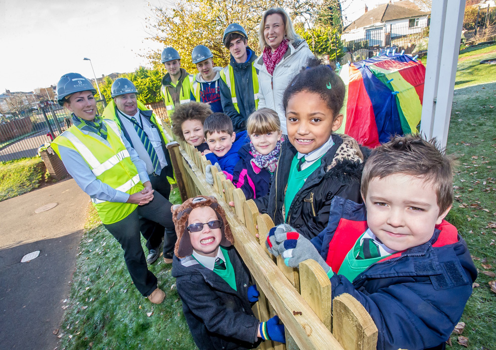 BARRATT HOMES WARNS CHILDREN OF BUILDING SITE DANGER