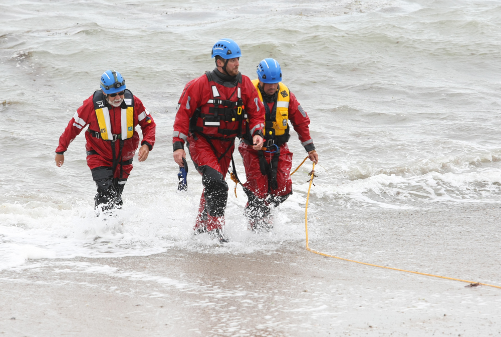 COASTGUARD SEARCH FOR POSSIBLE MISSING PERSON