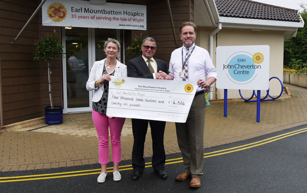 FUN, FOOD AND FUNDRAISING LEADS TO HOSPICE DONATION