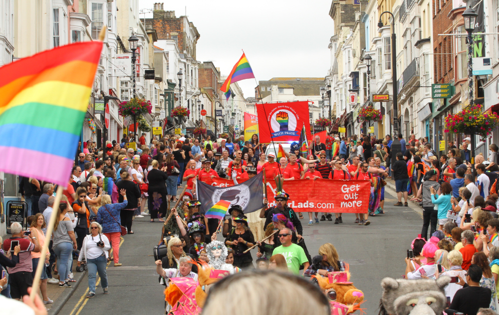 INAUGURAL ISLE OF WIGHT PRIDE A SELL OUT SUCCESS