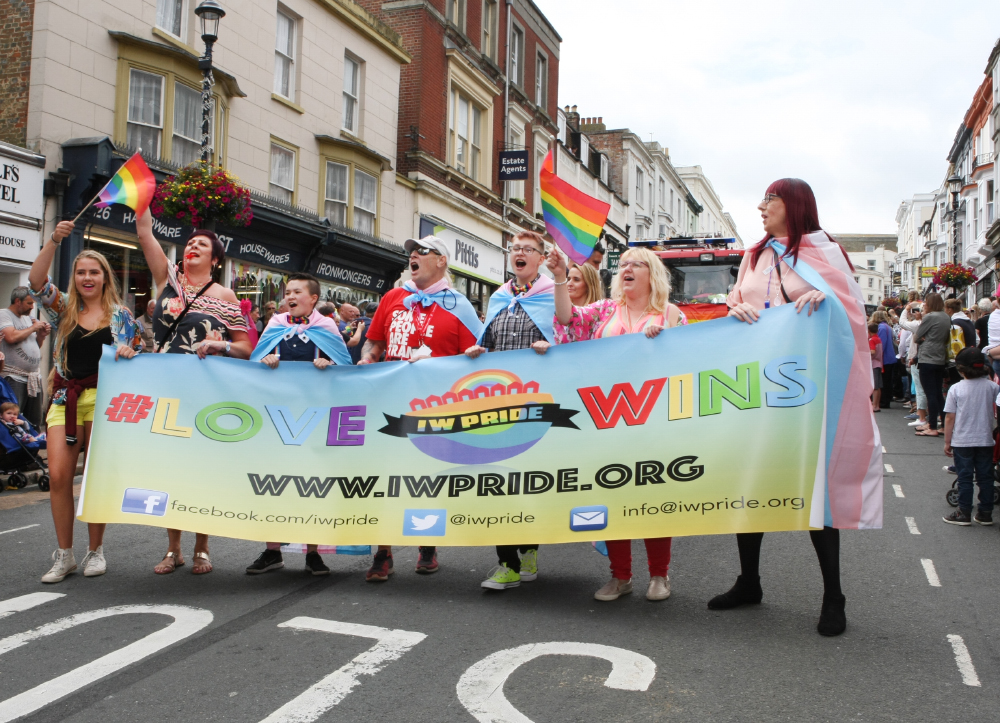 INAUGURAL ISLE OF WIGHT PRIDE A SELL OUT SUCCESS