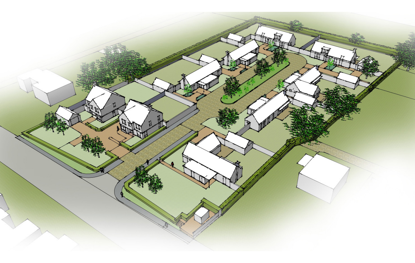 PLANS SUBMITTED FOR NEW HOMES ON LUSHINGTON HILL