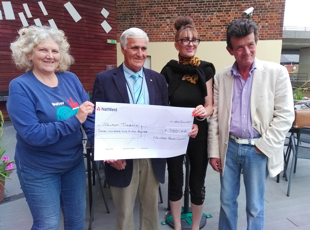 NEWPORT PARISH COUNCIL SUPPORTS TOWN’S TIMEBANK