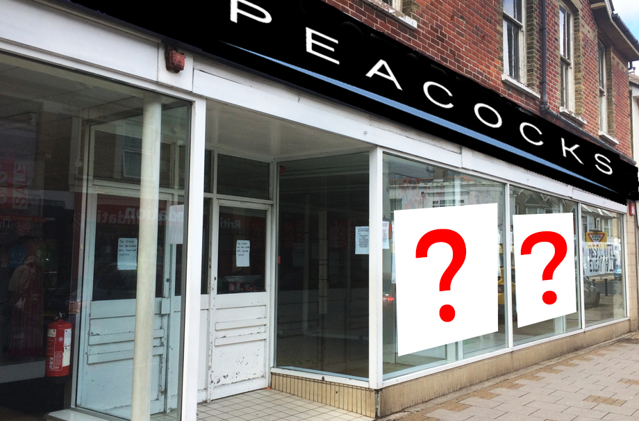 PEACOCKS TO OPEN NEW STORE IN SHANKLIN