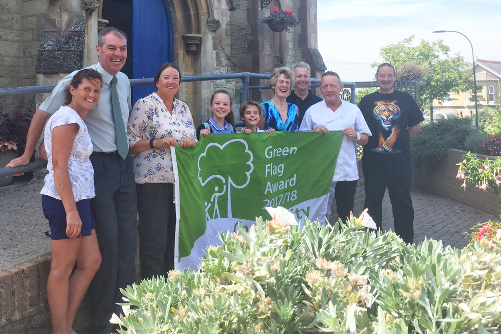 GREEN FLAG AWARD FOR SHANKLIN VOLUNTARY YOUTH CENTRE