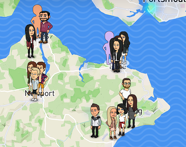 SNAPCHATTERS ON THE ISLE OF WIGHT WARNED NOT TO MAP THEIR LOCATION
