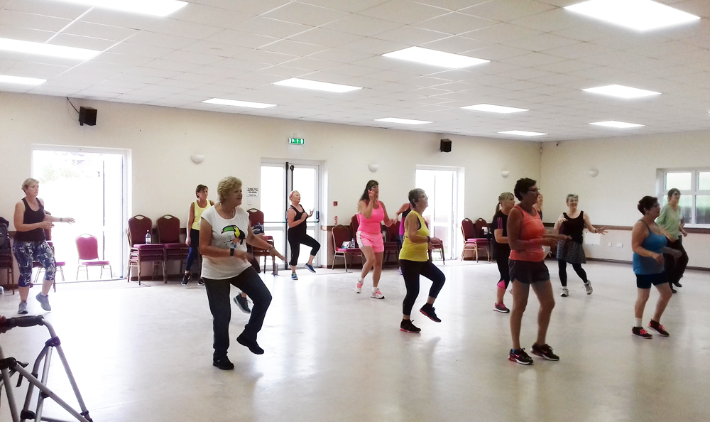 ZUMBA LADIES RAISE OVER £700 FOR GRENFELL TOWER VICTIMS
