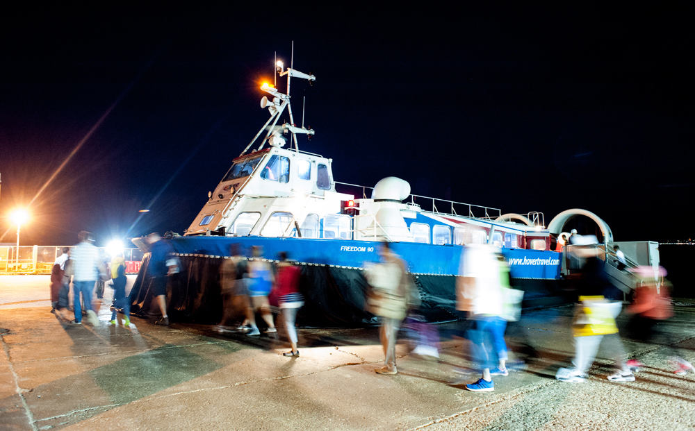 HOVERTRAVEL SERVICES SEE MIDNIGHT FOR THE FIRST TIME