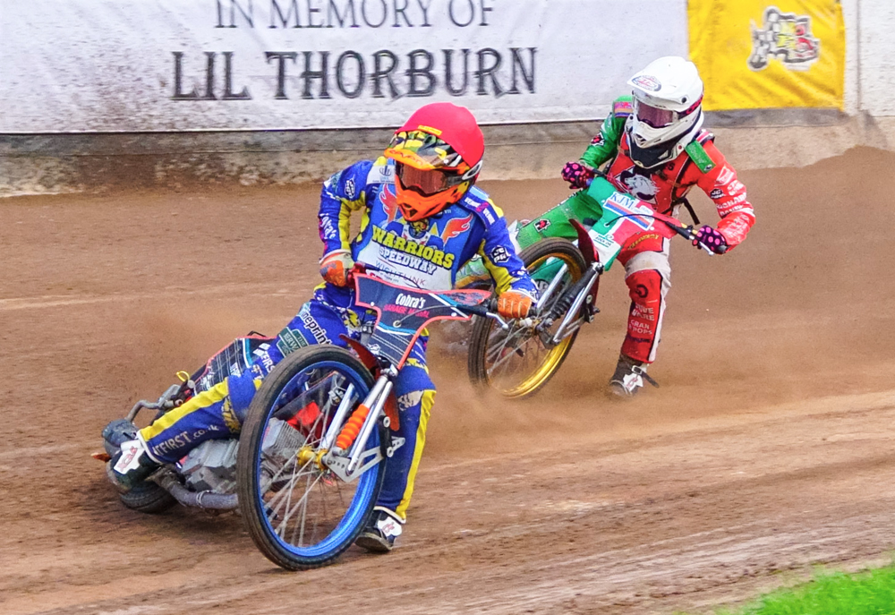 WARRIORS OVERPOWERED BY CHARGING COLTS