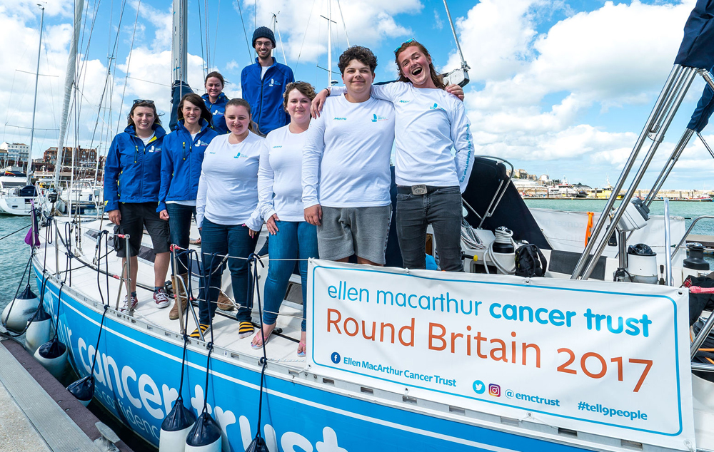 LATEST ROUND BRITAIN 2017 LEG SEES MOONSPRAY VISIT COWES