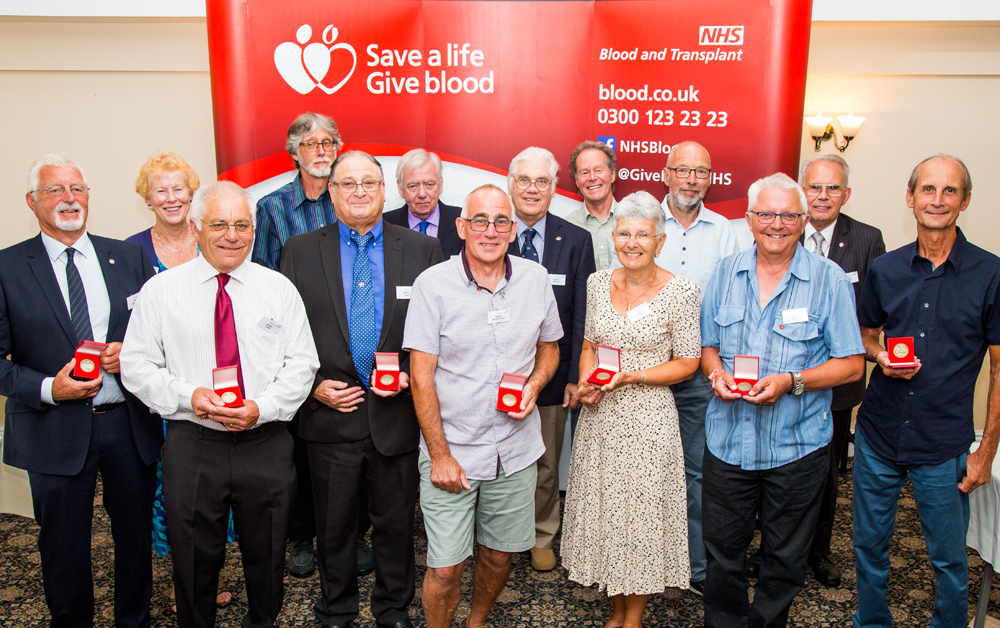 ISLE OF WIGHT BLOOD DONORS HONOURED AT RECOGNITION EVENT